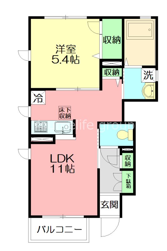 アルヴィータの間取り