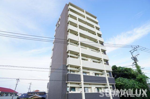 【熊本市中央区世安町のマンションの建物外観】