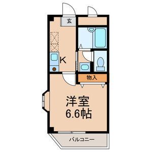 流山市野々下のマンションの間取り