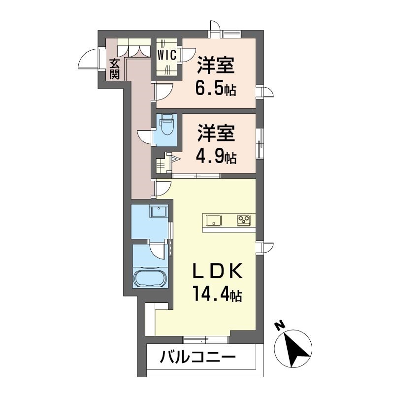 セントリビエ板橋の間取り