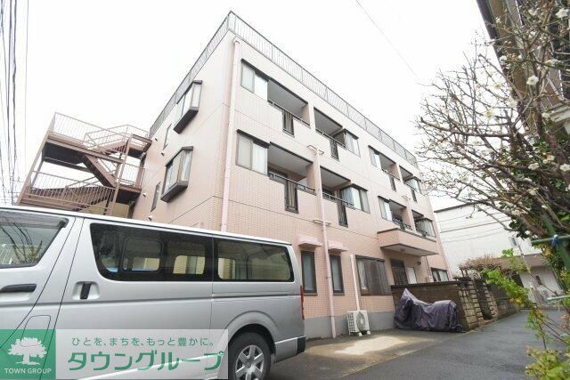 川崎市中原区小杉町のマンションの建物外観