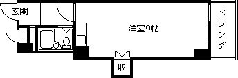 カーサオリエントの間取り