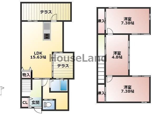 桑山利宮A_間取り_0