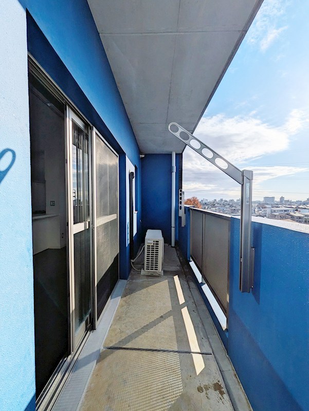 バルコニー　南西向きバルコニー