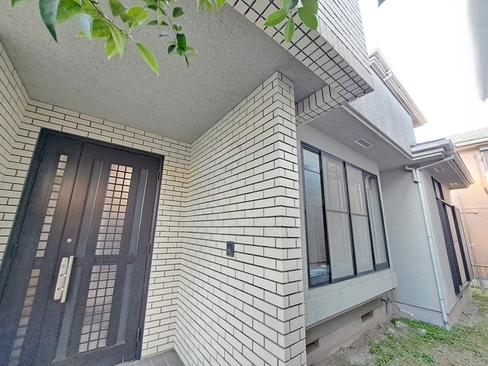 建物外観　建築中