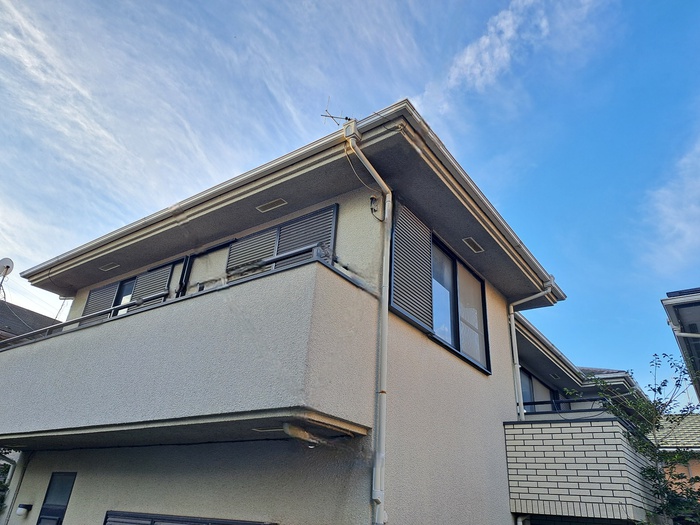 建物外観　建築中