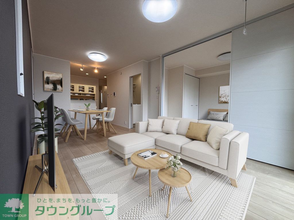 居室・リビング　リビング/居室※家具家電は付帯しません