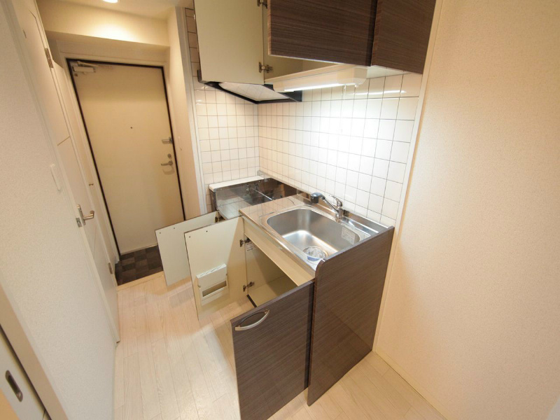 キッチン　キッチン（ガス2口コンロ設置できます）