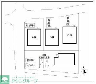駐車場　間取図