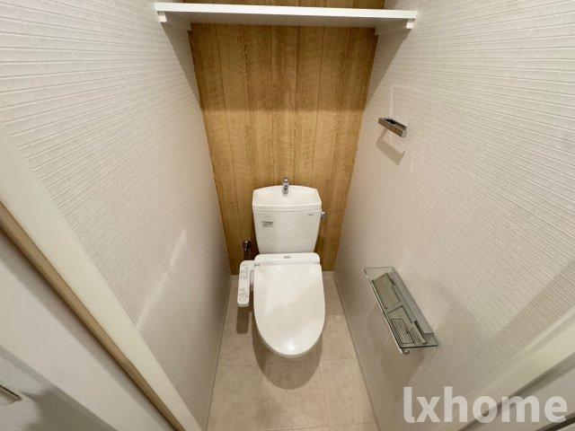 トイレ　ゆったりとした空間のトイレです