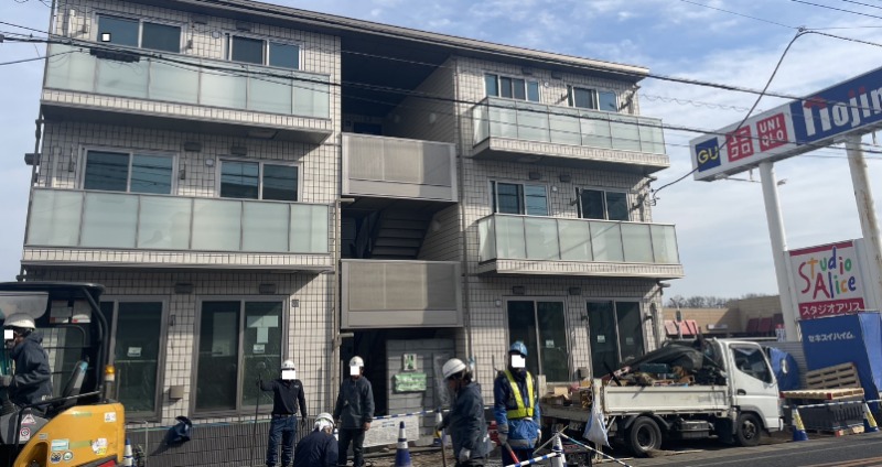 建物外観　※完成パース