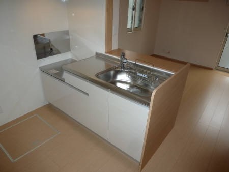 キッチン　人気のカウンターキッチンです。