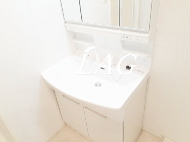 洗面設備　洗面台です。