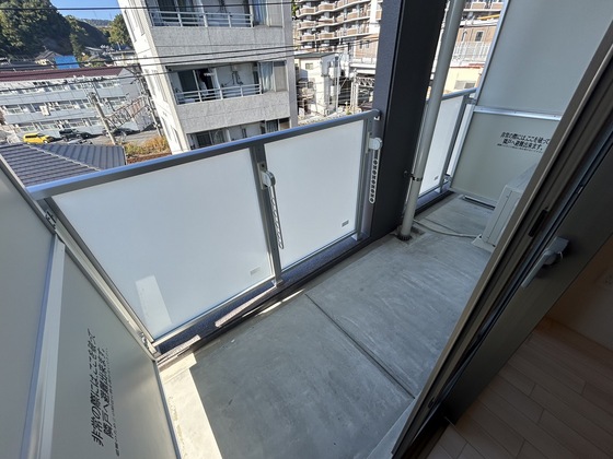 バルコニー　※別部屋の写真です