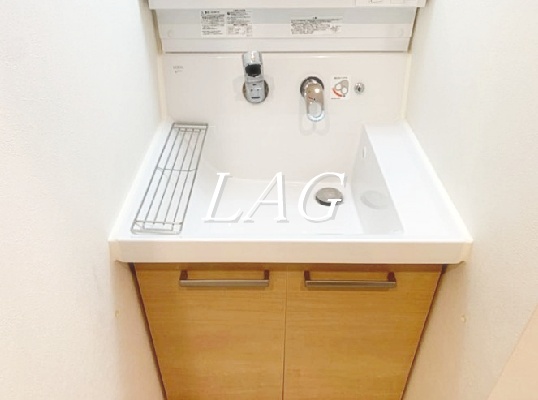 洗面設備　洗面台です。