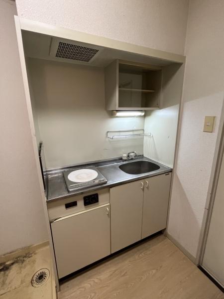 キッチン　1口ＩＨコンロ