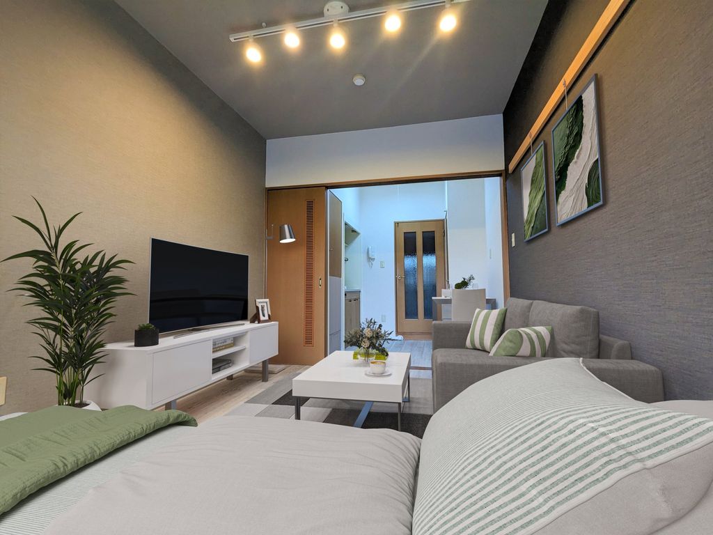 居室・リビング　日差しが入る明るいお部屋