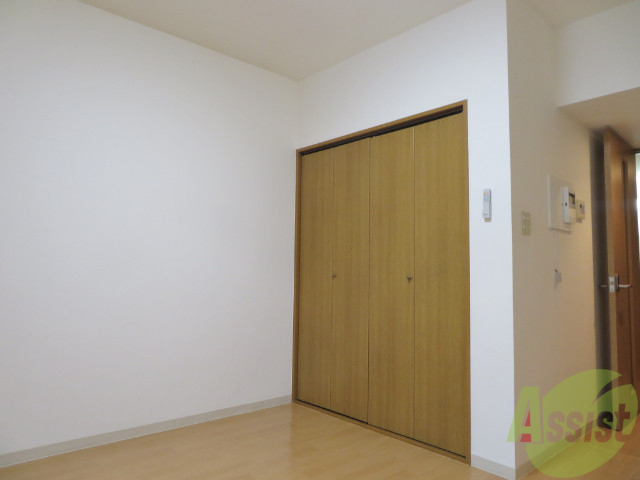 収納　収納はこちらのクローゼットになりますねー。