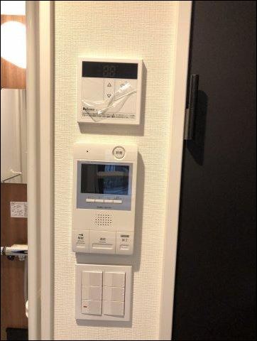 セキュリティ　モニター付きインターホンもありますね♪