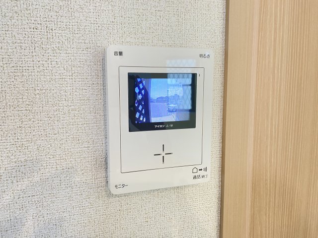 セキュリティ　モニター付きインターホン