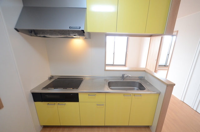 キッチン　人気の対面式キッチン☆