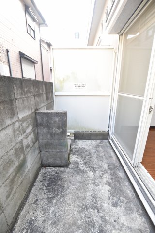 バルコニー　別号室画像。ご参考下さい