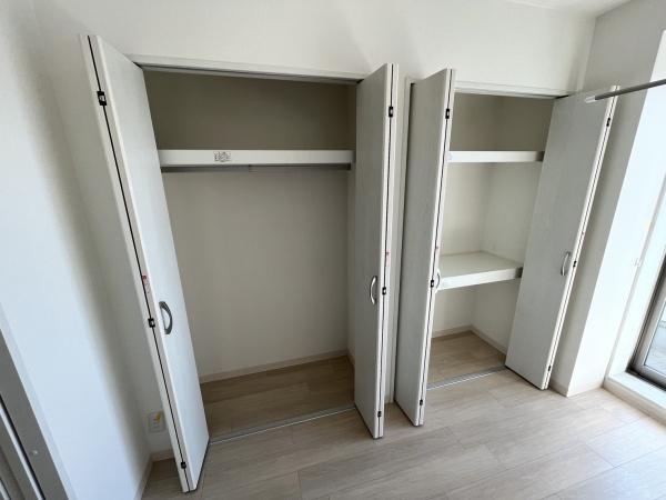 収納　居室のクローゼットです。