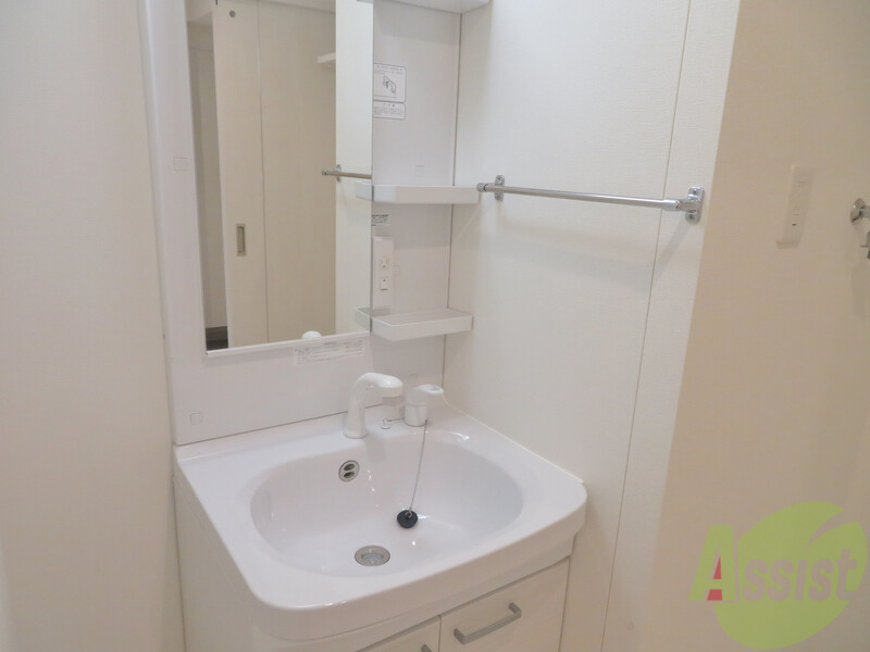 洗面設備　建設中