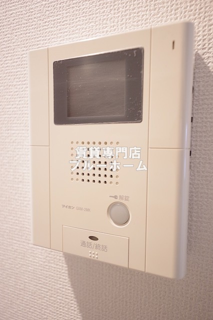 セキュリティ　安心のモニター付きインターホン！