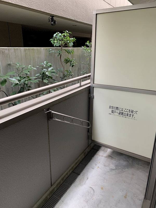 バルコニー　別室参考写真