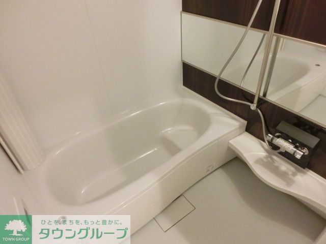 バス・シャワールーム　アクセントパネルがおしゃれです
