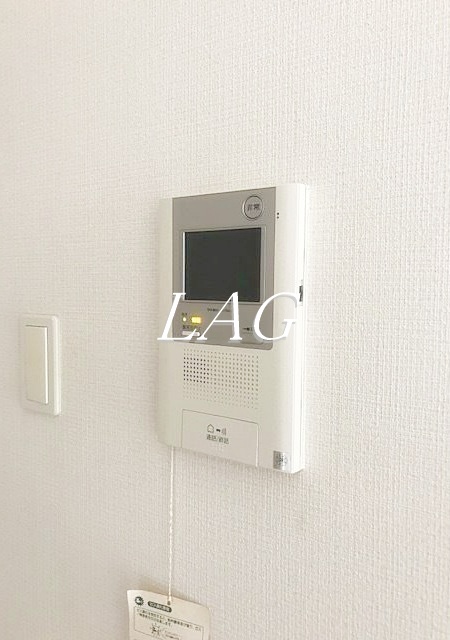 セキュリティ　モニター付インターホンです。