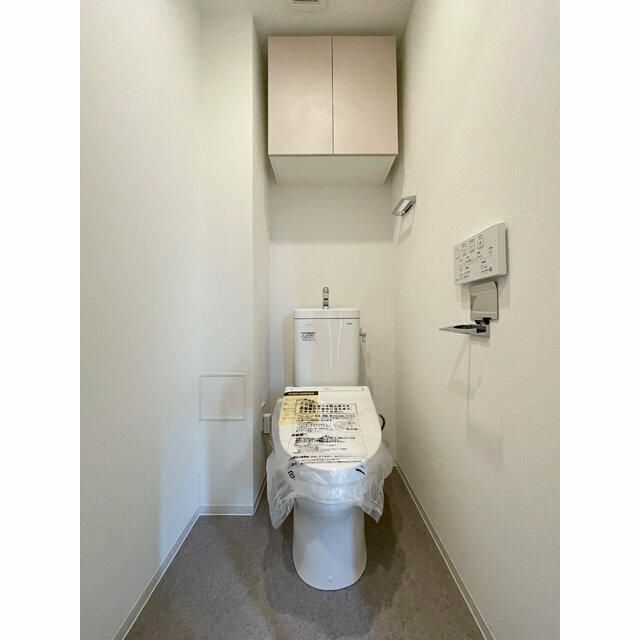 トイレ　ゆったりとした空間のトイレです