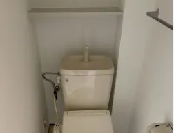 トイレ　ゆったりとした空間のトイレです
