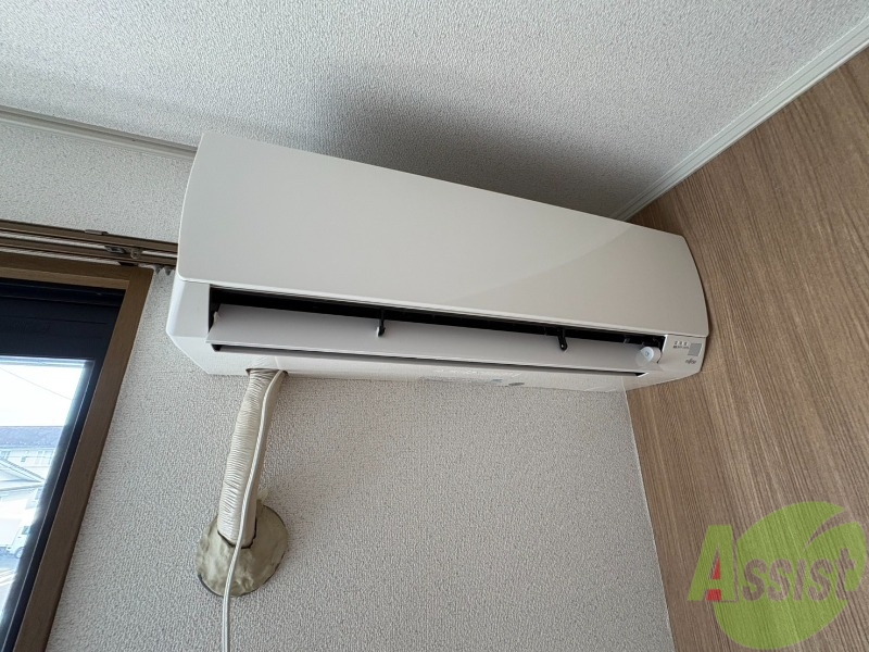 その他設備　エアコン付きです！夏でも冬でも安心ですね。