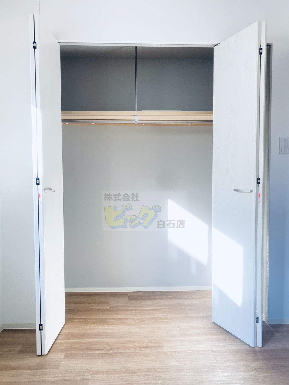 収納　クローゼット付きです♪