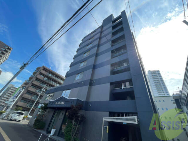 建物外観　札幌市中央区北２条西「エレガンス円山」