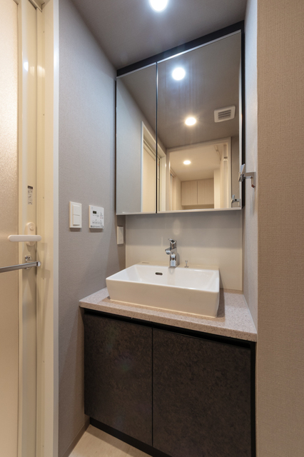 洗面設備　※写真は同タイプ住戸です。