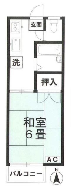 第二吉野コーポの間取り写真
