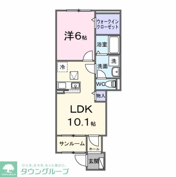 グレイスサイトGの間取り写真