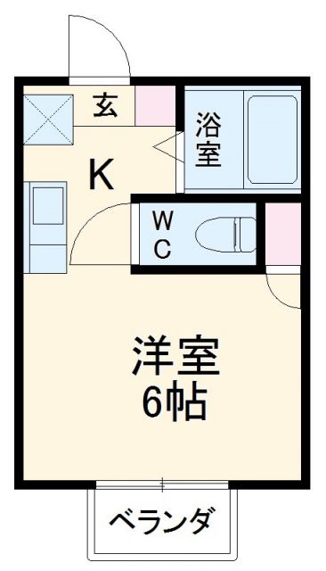 ネオコート一喜の間取り写真