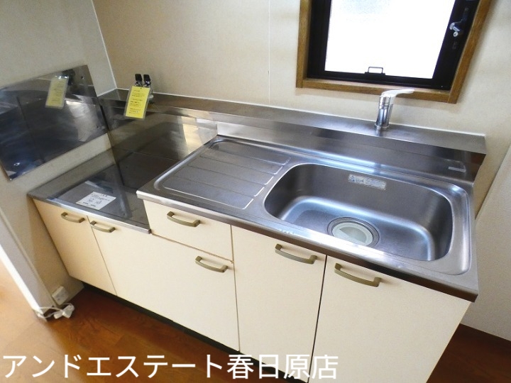 西鉄天神大牟田線 春日原駅 徒歩9分 2階建 築33年のキッチン写真