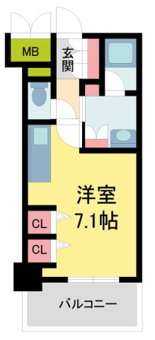 ジオエント西宮北口の間取り写真