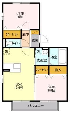 アネシスの間取り写真