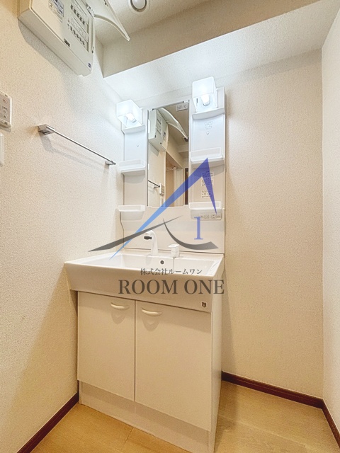 洗面設備　洗面台です。