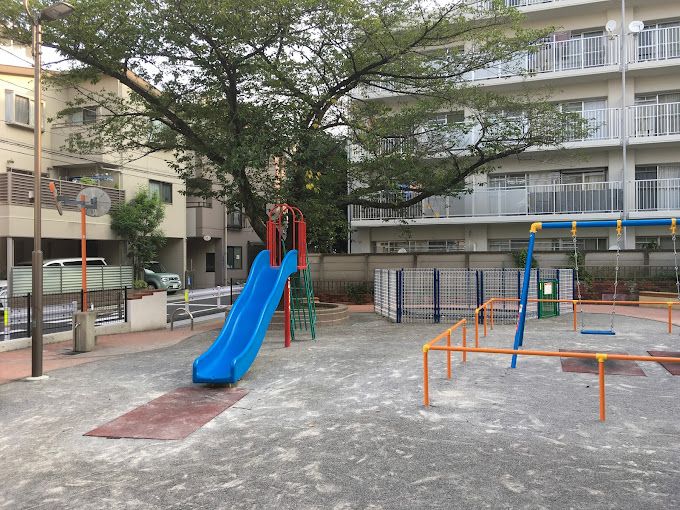 公園　平野二丁目児童遊園（公園）まで465m