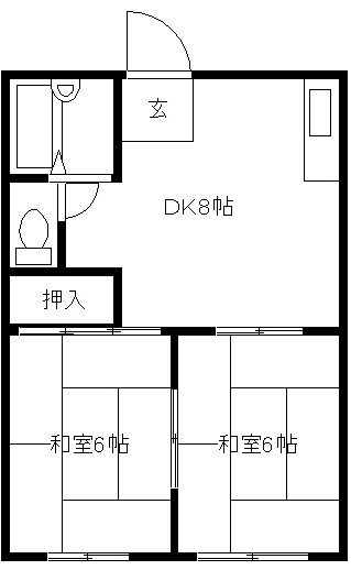 グリーンハイツ池田の間取り