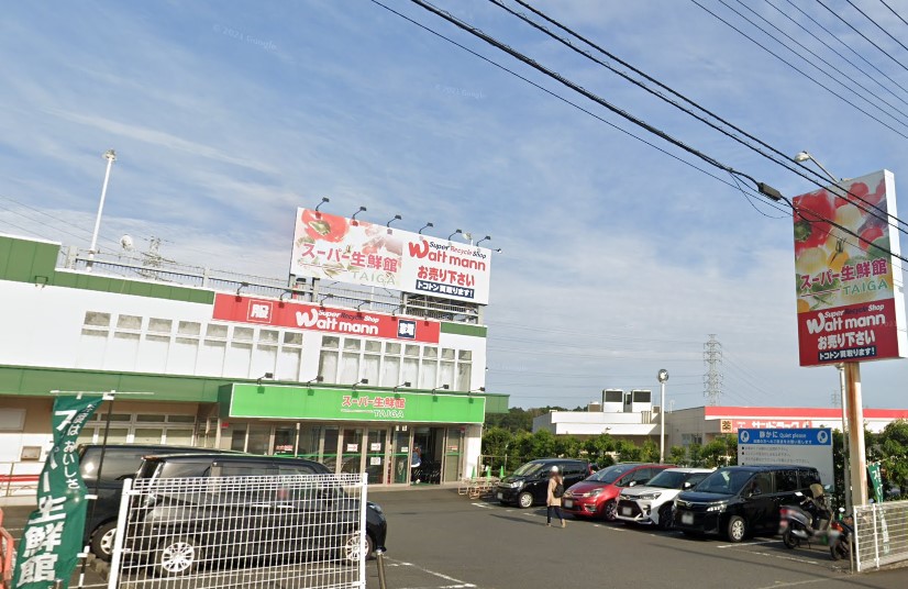 スーパー　スーパー生鮮館TAIGA藤沢白旗店（スーパー）まで1098m