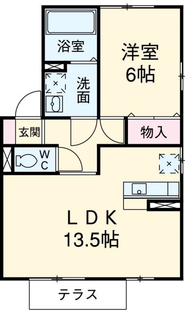 ウィルモア２１Ｃの間取り