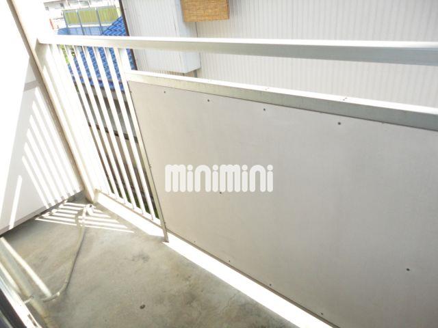 バルコニー　明るいベランダです